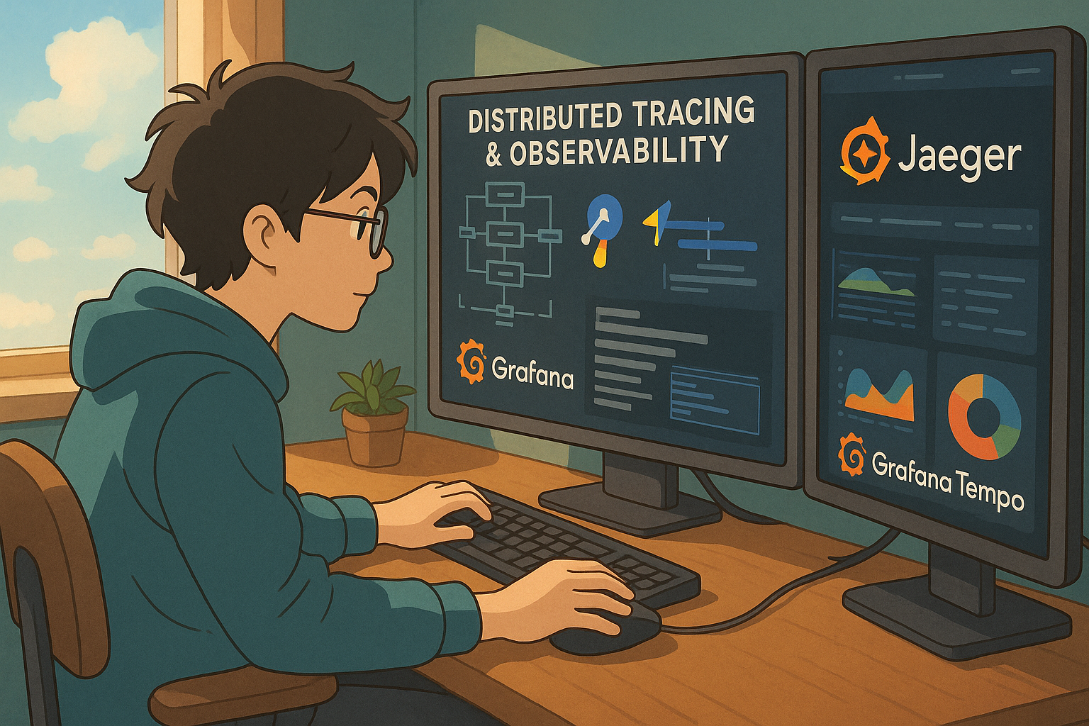Distributed Tracing & Observability for Kubernetes Microservices using Jaeger, OpenTelemetry & Grafana Tempo