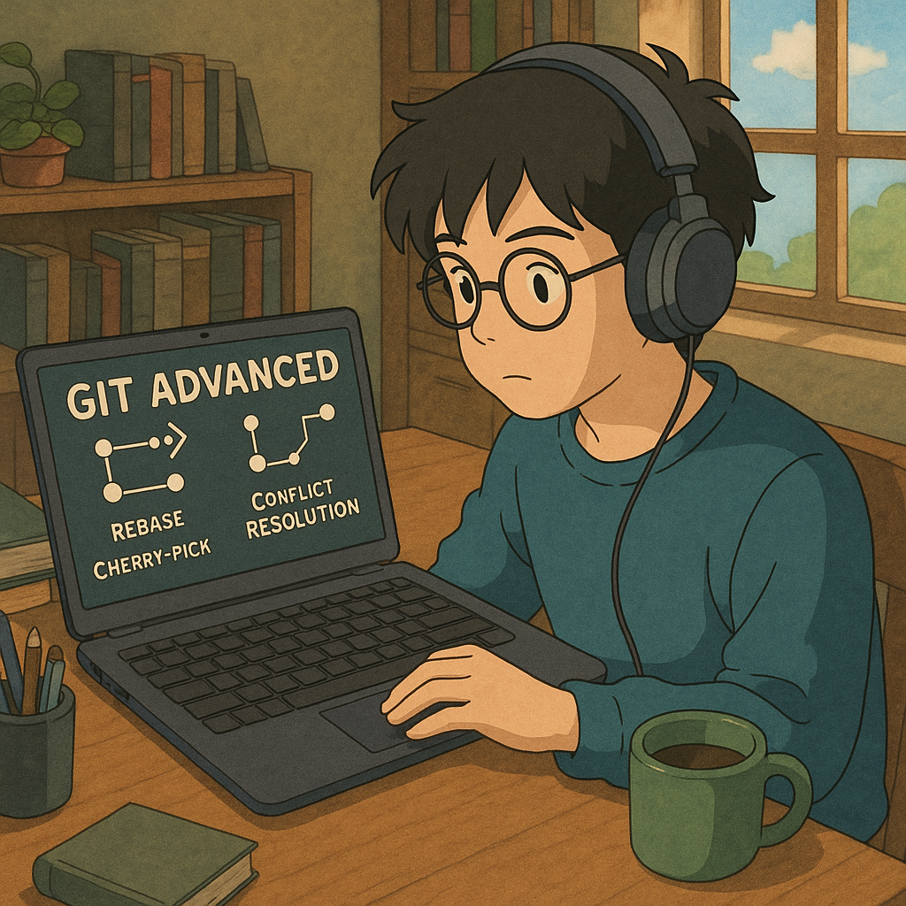 Git Advanced - Rebase, Cherry-pick, Conflict Resolution