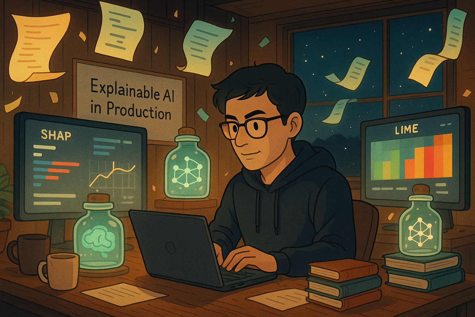 Explainable AI (XAI) in Production – SHAP, LIME, and Interpretability Techniques