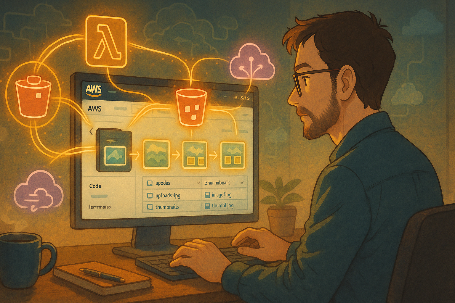 AWS Project Challenge 2: Serverless Image Processing System