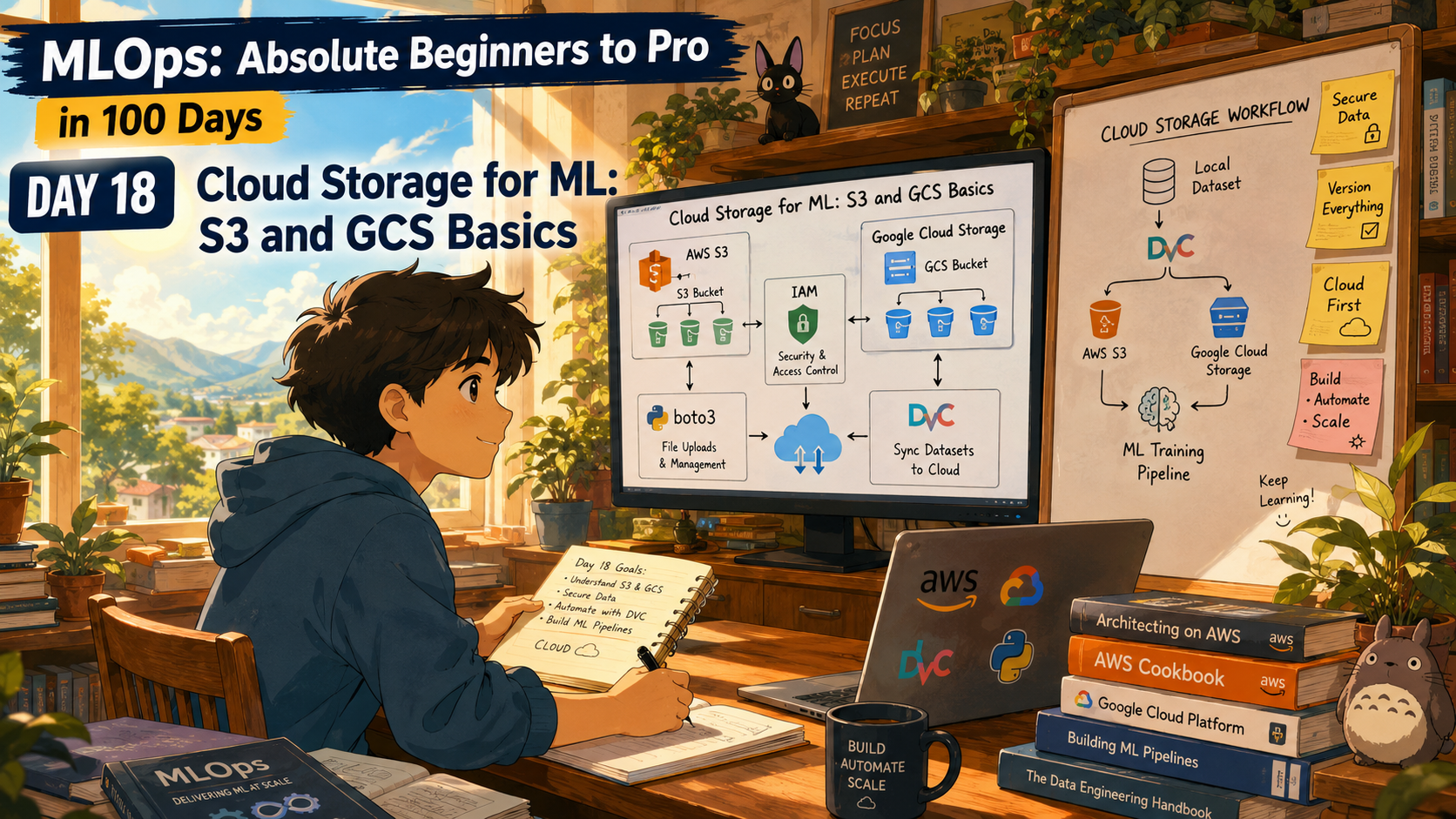 Cloud Storage for ML: S3 and GCS Basics