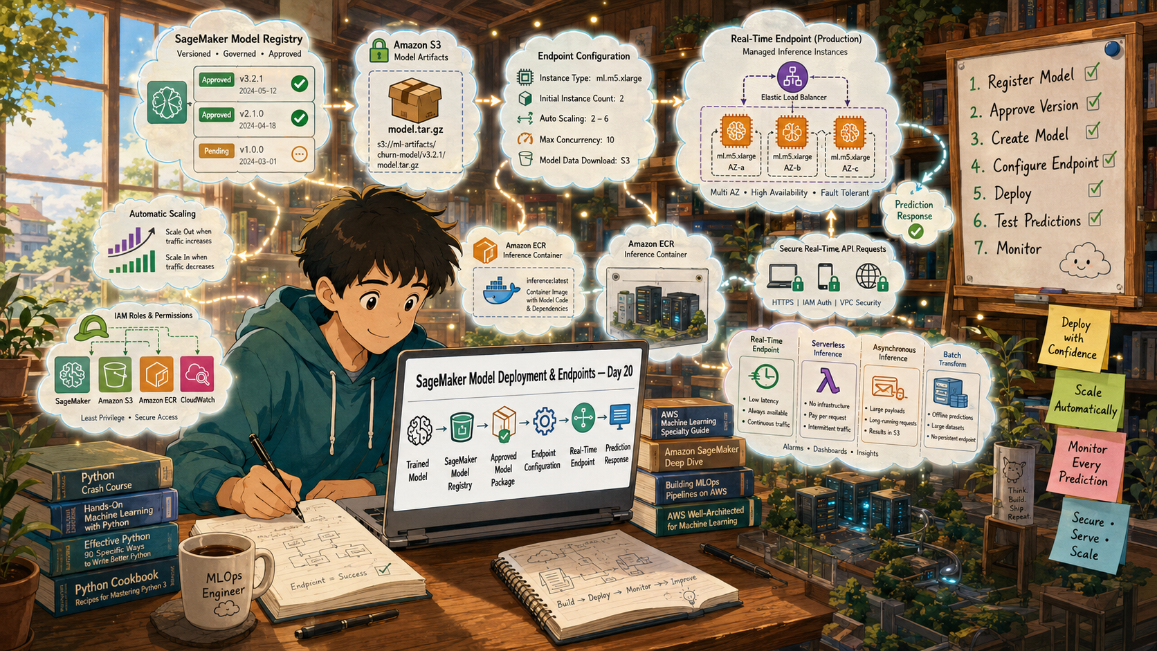 SageMaker Model Deployment & Endpoints