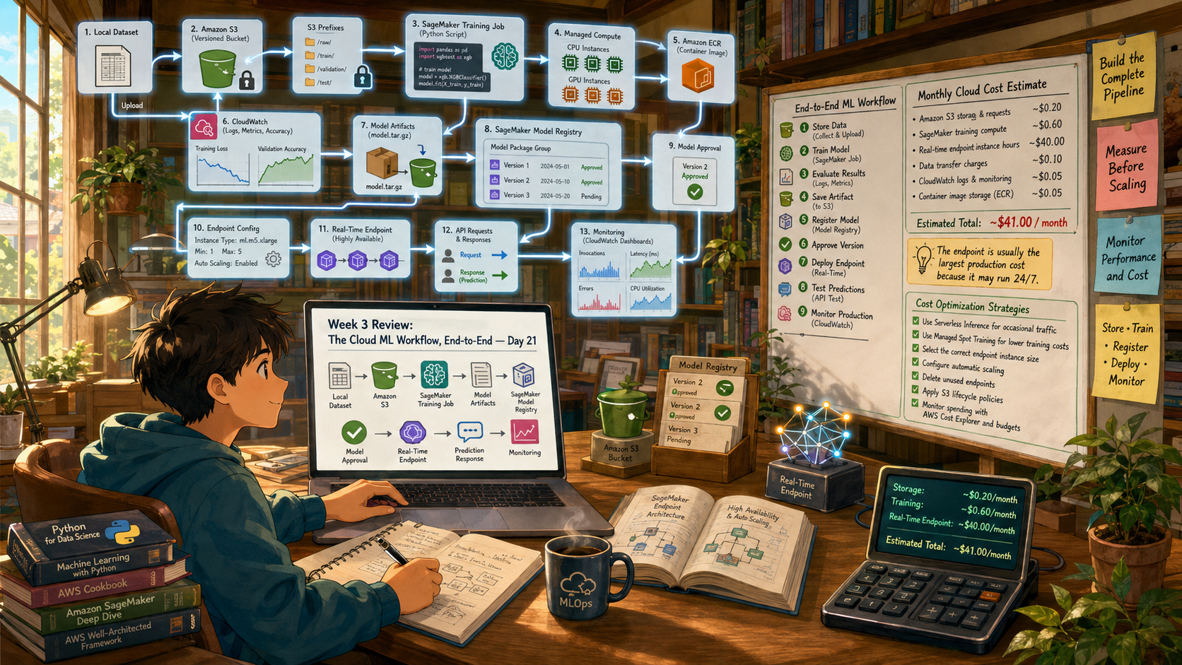 Week 3 Review: The Cloud ML Workflow, End-to-End