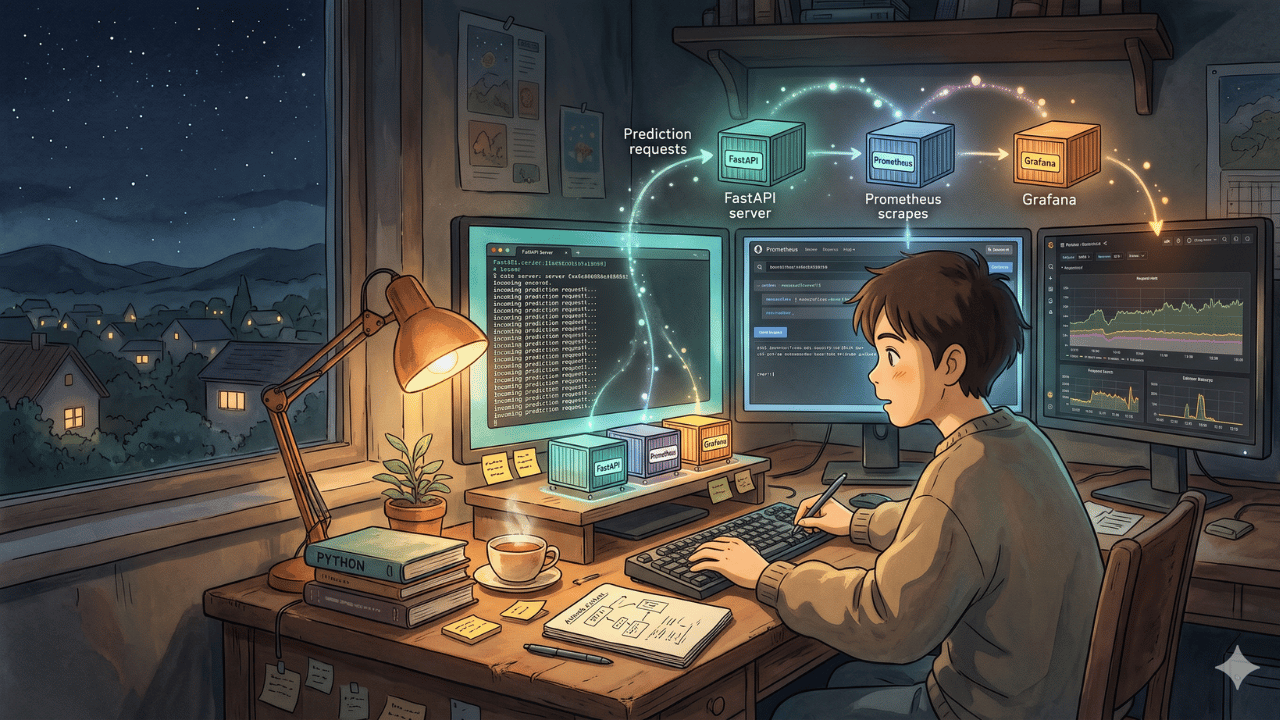Prometheus and Grafana for ML System Monitoring