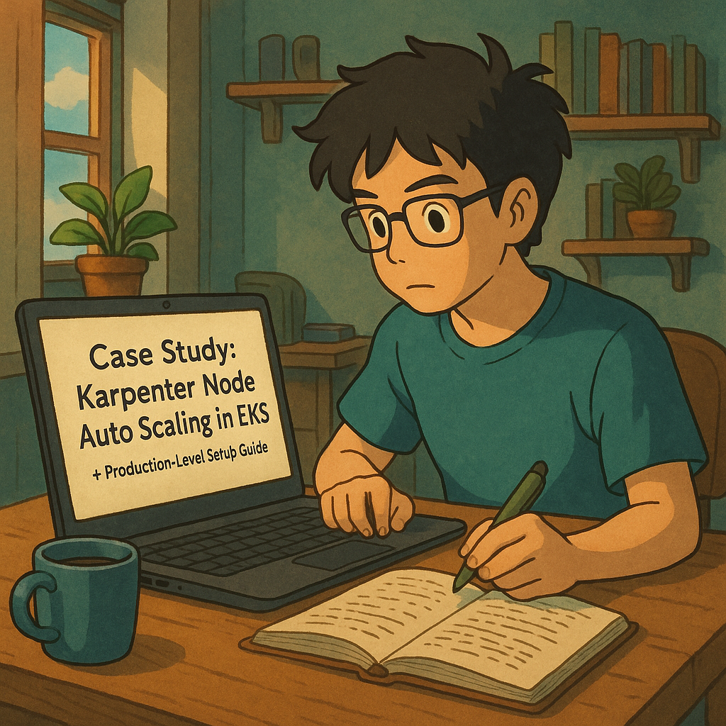 Case Study: Karpenter Node Auto Scaling in EKS + Production-Level Setup Guide
