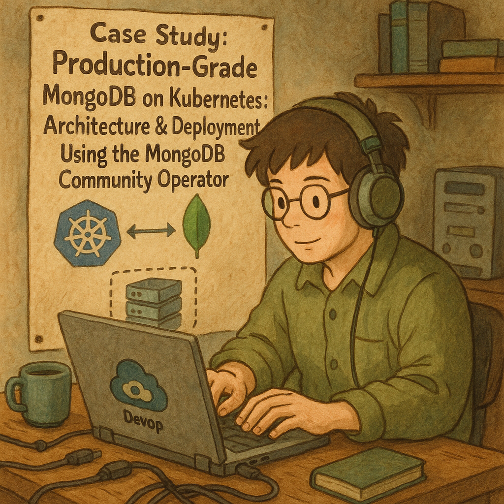 Case Study: Production-Grade MongoDB on Kubernetes: Architecture & Deployment Using the MongoDB Community Operator