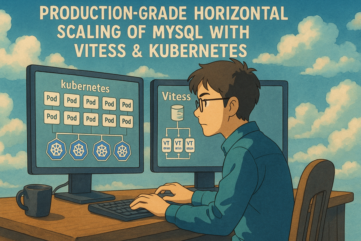 Case Study: Production-Grade Horizontal Scaling of MySQL with Vitess & Kubernetes