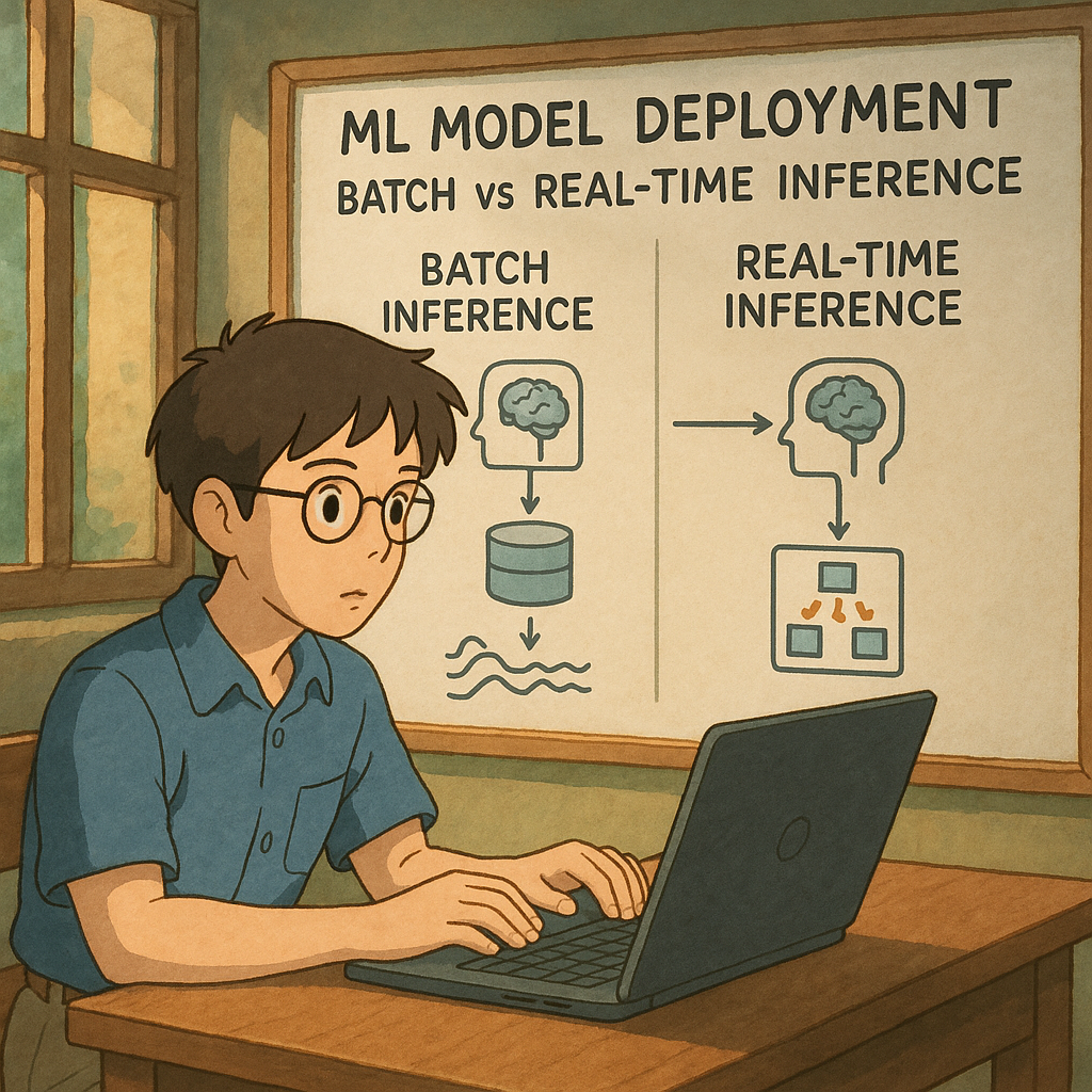 ML Model Deployment – Batch vs Real-time Inference
