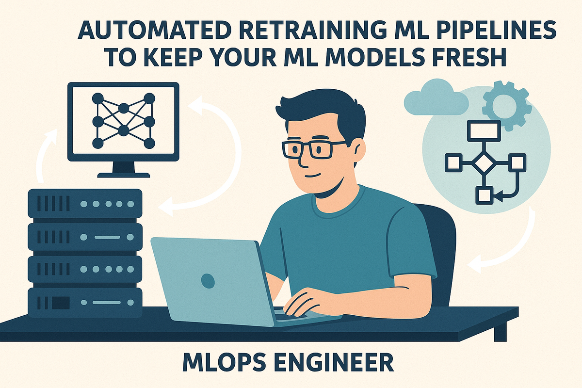 Automated Retraining ML Pipelines To Keep Your ML Models Fresh