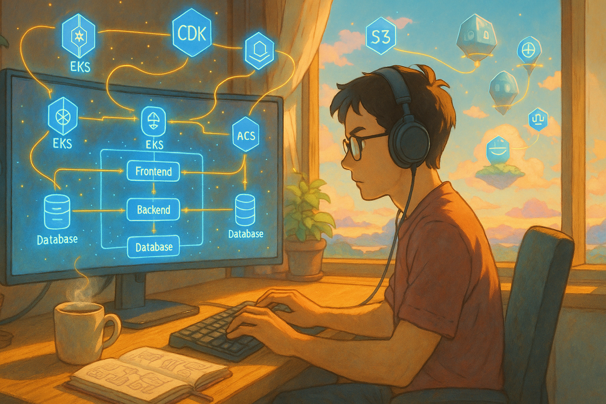 Project: 3-Tier App on EKS with AWS CDK