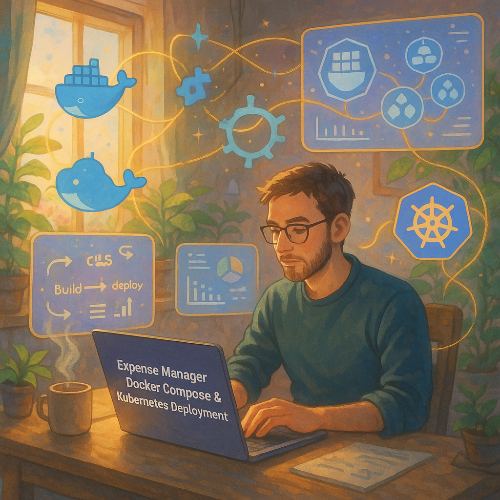 Project: Expense Manager with Docker Compose & Kubernetes Deployment